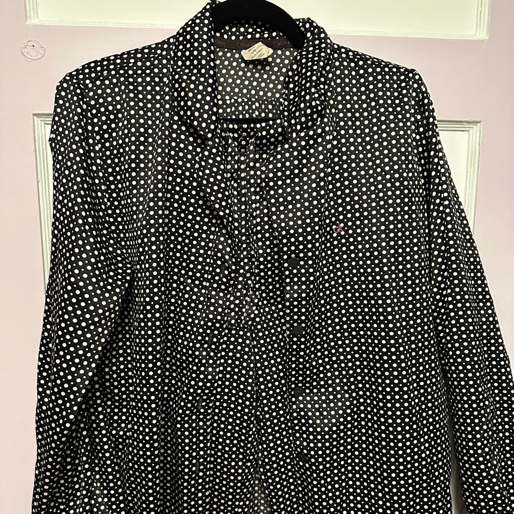 CK B&W Polka Dot Pajamas